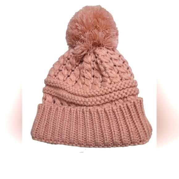 Max Studio - Blush Pink Winter Toque Hat - NWT - Picture 1 of 9